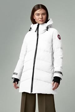 Chamarras Canada Goose Mujer México - Merritt Abrigos Blancos HT5210463